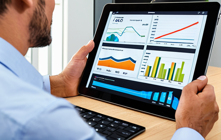 A professional adult, fully clothed in modest business casual attire, thoughtfully examining energy consumption data on a sleek tablet in a brightly lit, modern home office. The screen displays clear, detailed graphs of electricity and gas usage, indicating smart energy management. The atmosphere is calm and focused, highlighting a professional approach to resource optimization. Professional photography, high resolution, perfect anatomy, correct proportions, natural pose, well-formed hands, proper finger count, natural body proportions, appropriate content, safe for work, professional.