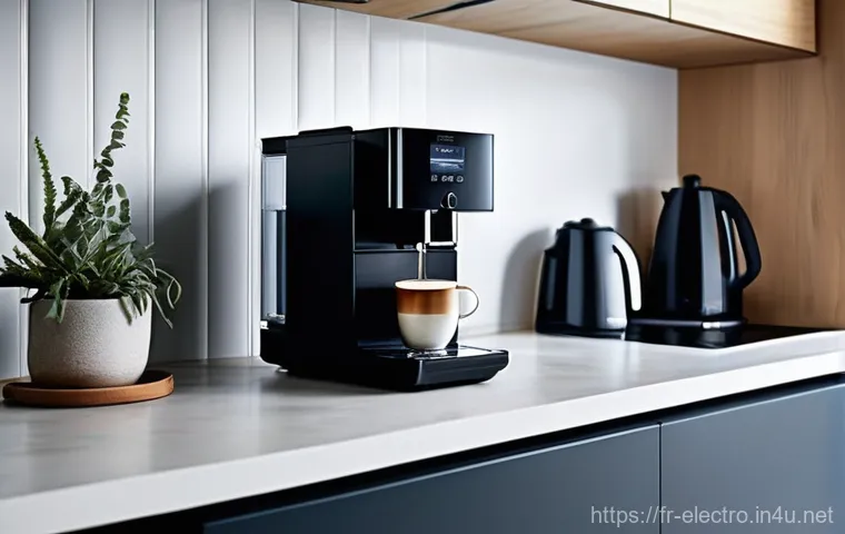 자동 제어 이론 - **Prompt:** A cozy, modern French kitchen bathed in soft morning light. A sleek, minimalist smart co...