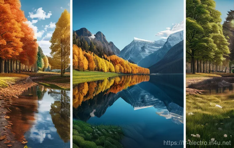 전력 효율성 분석 - Here are three detailed image prompts: