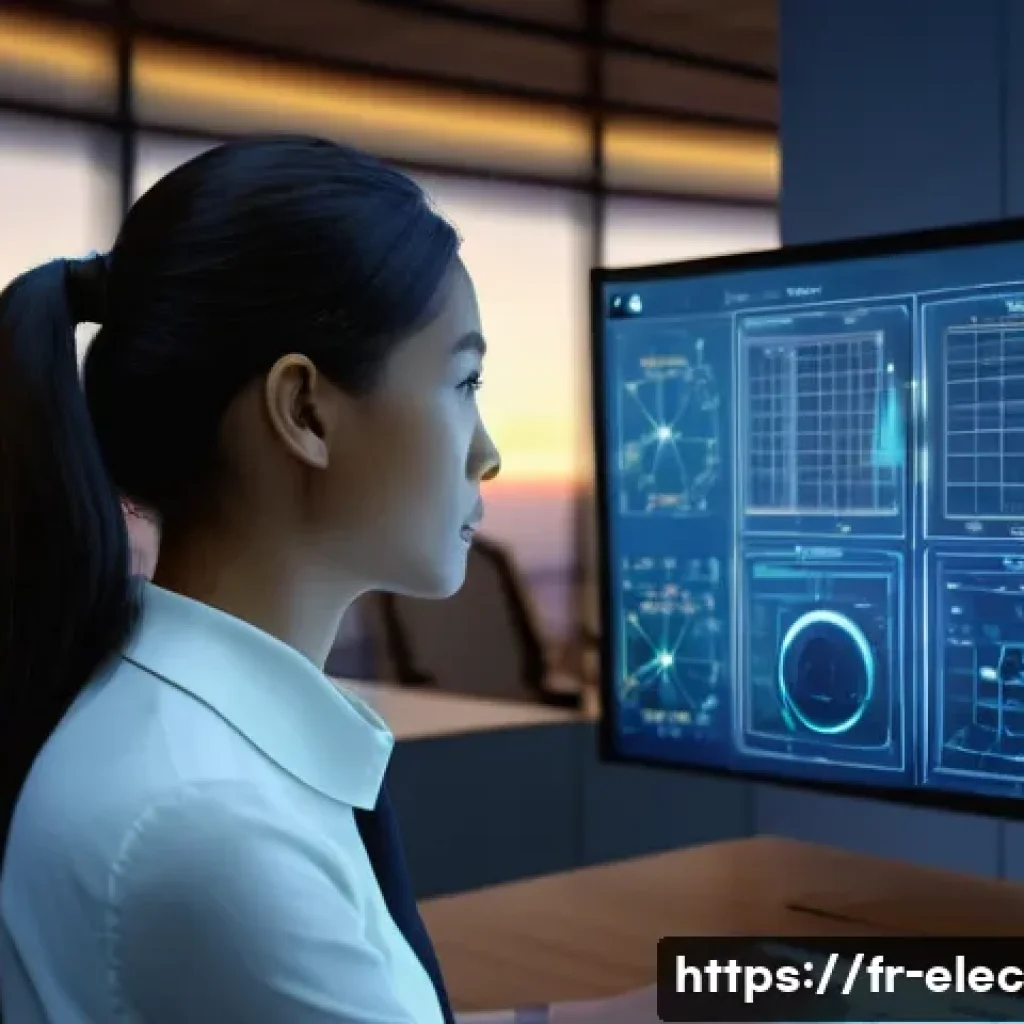 전력 시스템 설계 툴 - **Prompt 1: The Digital Architect's Vision**
"A highly detailed, cinematic shot depicting a mode...